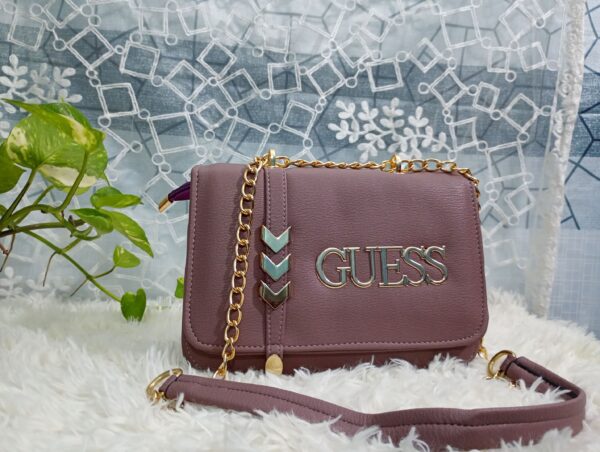 Side and Cross Body Bag for Girls Premium Quality Leather and China materials [Model No.103,Colour: misty colour ]