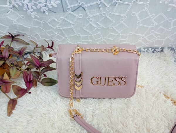 Side and Cross Body Bag for Girls Premium Quality Leather and China materials [Model No.103,Colour: Baby pink] - Image 2